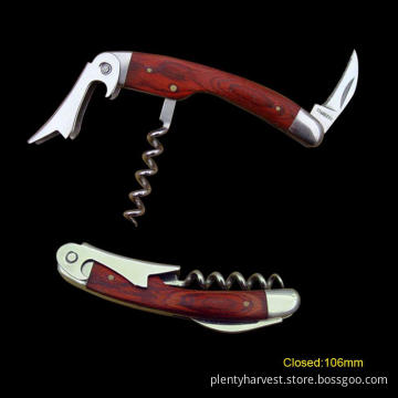 Waiter's Corkscrew with Wooden Handle (#108)
